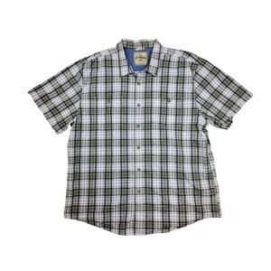 Outdoor Life‎ Short Sleeve Men's Plaid Button Down- Size: XXL
